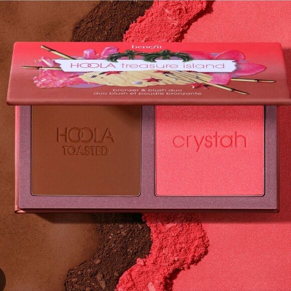 Benefit Hoola Treasure Island Duo Bronzer & Blush Set - Picture 9 of 10